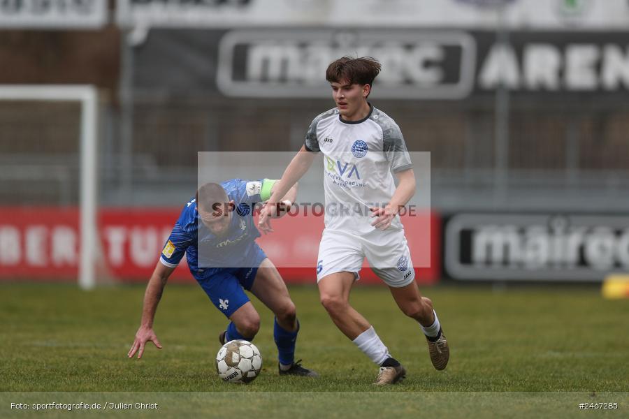 sport, action, SVD, SV Darmstadt 98 (U21), Mairec-Arena, Lotto Hessenliga, HFV, Fussball, FCB, FC Bayern Alzenau, Alzenau, 22.02.2025 - Bild-ID: 2467285