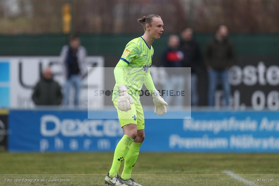 sport, action, SVD, SV Darmstadt 98 (U21), Mairec-Arena, Lotto Hessenliga, HFV, Fussball, FCB, FC Bayern Alzenau, Alzenau, 22.02.2025 - Bild-ID: 2467287