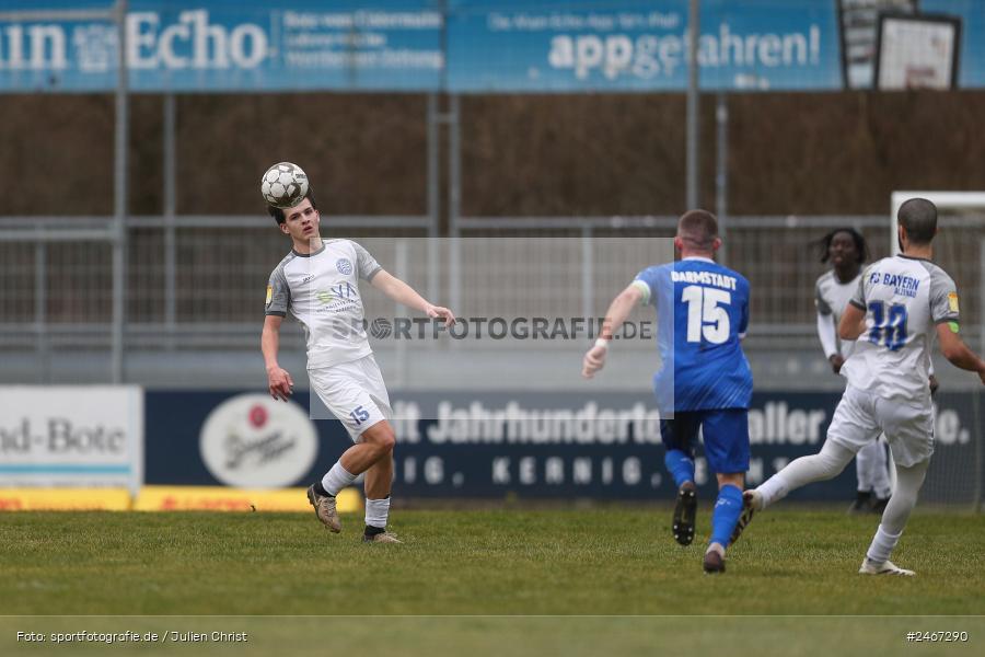 sport, action, SVD, SV Darmstadt 98 (U21), Mairec-Arena, Lotto Hessenliga, HFV, Fussball, FCB, FC Bayern Alzenau, Alzenau, 22.02.2025 - Bild-ID: 2467290
