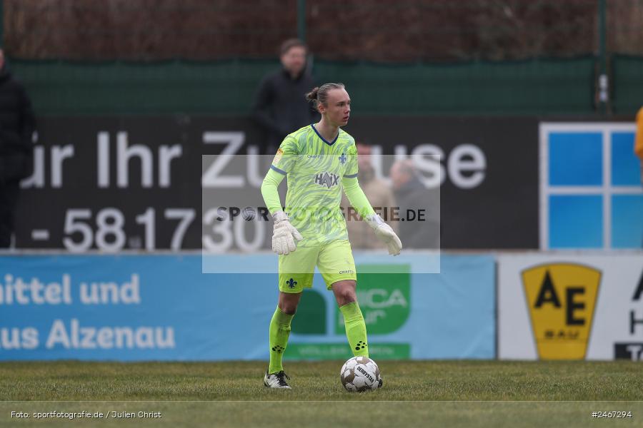 sport, action, SVD, SV Darmstadt 98 (U21), Mairec-Arena, Lotto Hessenliga, HFV, Fussball, FCB, FC Bayern Alzenau, Alzenau, 22.02.2025 - Bild-ID: 2467294