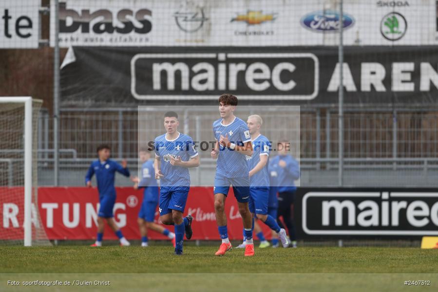 sport, action, SVD, SV Darmstadt 98 (U21), Mairec-Arena, Lotto Hessenliga, HFV, Fussball, FCB, FC Bayern Alzenau, Alzenau, 22.02.2025 - Bild-ID: 2467312