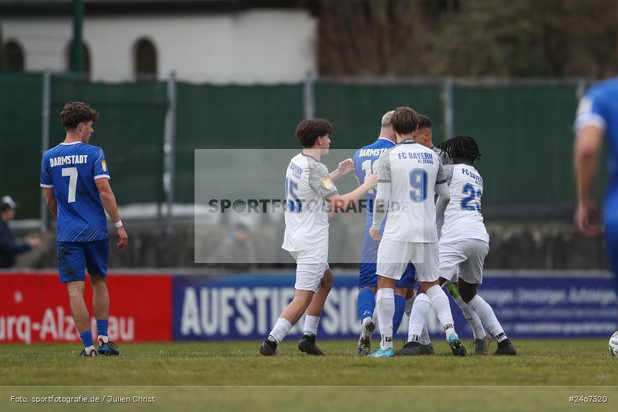 sport, action, SVD, SV Darmstadt 98 (U21), Mairec-Arena, Lotto Hessenliga, HFV, Fussball, FCB, FC Bayern Alzenau, Alzenau, 22.02.2025 - Bild-ID: 2467320