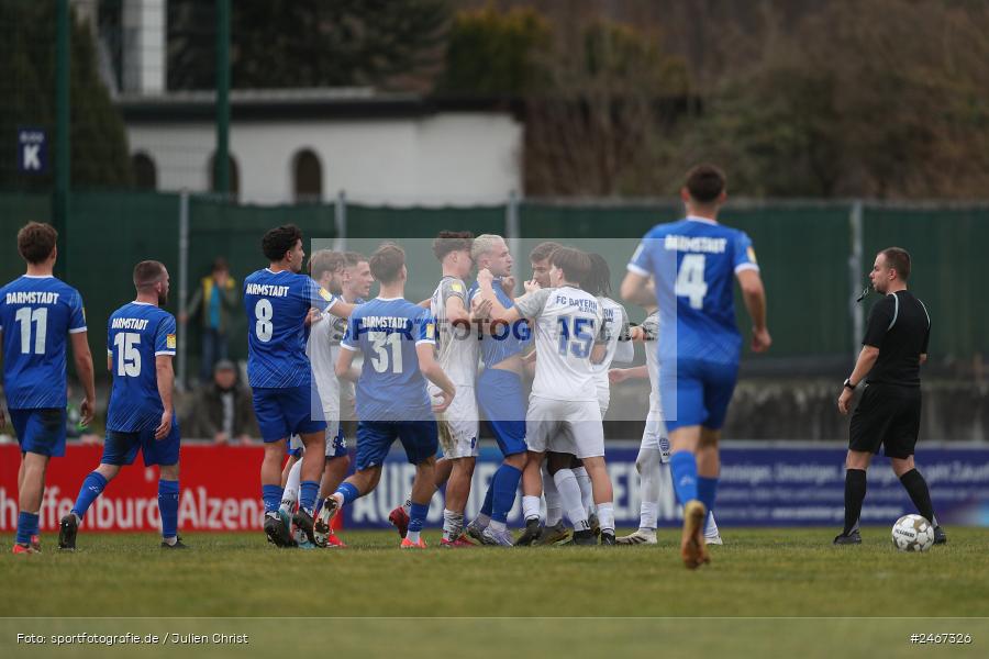 sport, action, SVD, SV Darmstadt 98 (U21), Mairec-Arena, Lotto Hessenliga, HFV, Fussball, FCB, FC Bayern Alzenau, Alzenau, 22.02.2025 - Bild-ID: 2467326