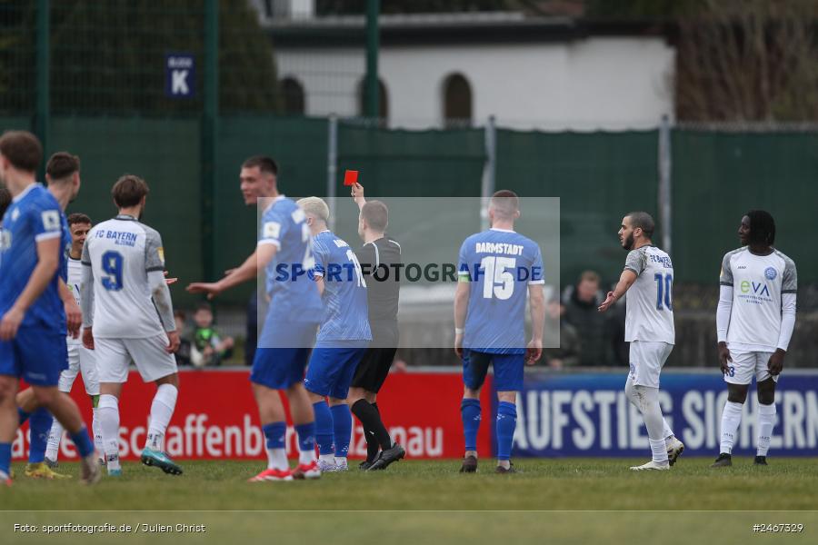 sport, action, SVD, SV Darmstadt 98 (U21), Mairec-Arena, Lotto Hessenliga, HFV, Fussball, FCB, FC Bayern Alzenau, Alzenau, 22.02.2025 - Bild-ID: 2467329