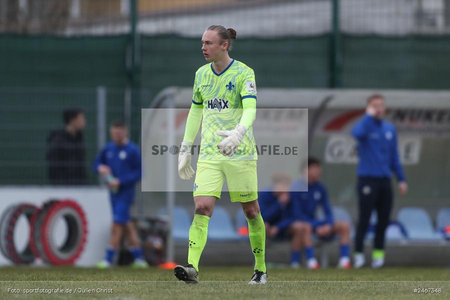 sport, action, SVD, SV Darmstadt 98 (U21), Mairec-Arena, Lotto Hessenliga, HFV, Fussball, FCB, FC Bayern Alzenau, Alzenau, 22.02.2025 - Bild-ID: 2467348