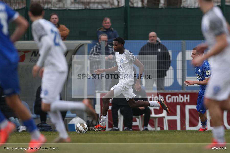 sport, action, SVD, SV Darmstadt 98 (U21), Mairec-Arena, Lotto Hessenliga, HFV, Fussball, FCB, FC Bayern Alzenau, Alzenau, 22.02.2025 - Bild-ID: 2467361