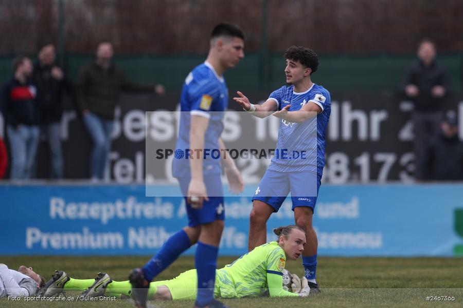 sport, action, SVD, SV Darmstadt 98 (U21), Mairec-Arena, Lotto Hessenliga, HFV, Fussball, FCB, FC Bayern Alzenau, Alzenau, 22.02.2025 - Bild-ID: 2467366