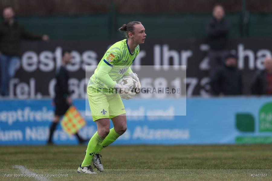 sport, action, SVD, SV Darmstadt 98 (U21), Mairec-Arena, Lotto Hessenliga, HFV, Fussball, FCB, FC Bayern Alzenau, Alzenau, 22.02.2025 - Bild-ID: 2467367