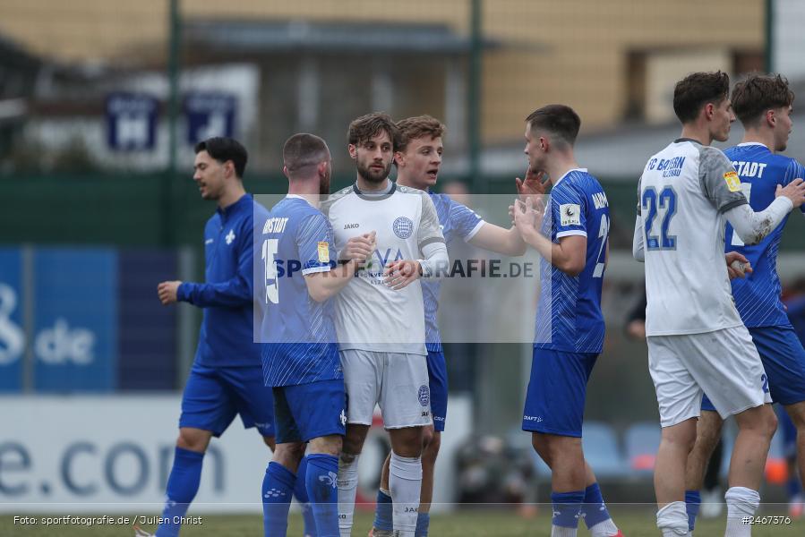 sport, action, SVD, SV Darmstadt 98 (U21), Mairec-Arena, Lotto Hessenliga, HFV, Fussball, FCB, FC Bayern Alzenau, Alzenau, 22.02.2025 - Bild-ID: 2467376