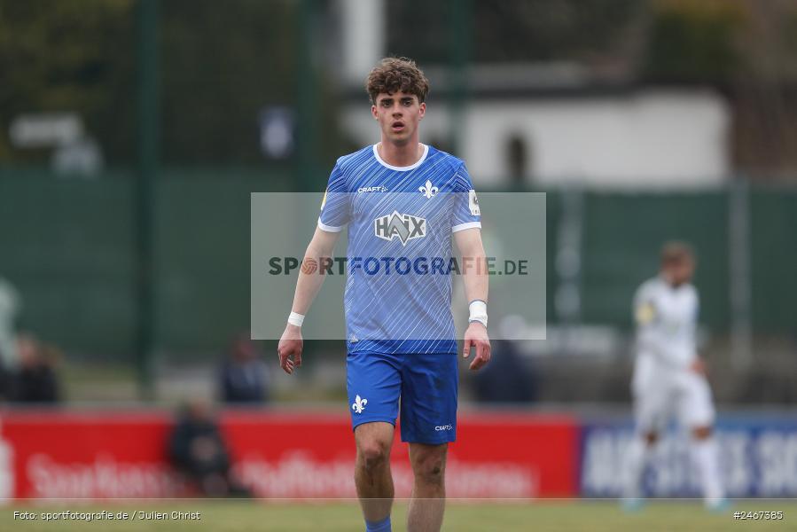 sport, action, SVD, SV Darmstadt 98 (U21), Mairec-Arena, Lotto Hessenliga, HFV, Fussball, FCB, FC Bayern Alzenau, Alzenau, 22.02.2025 - Bild-ID: 2467385
