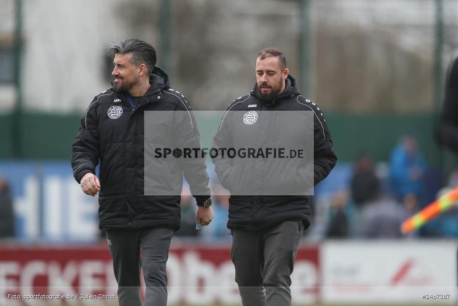 sport, action, SVD, SV Darmstadt 98 (U21), Mairec-Arena, Lotto Hessenliga, HFV, Fussball, FCB, FC Bayern Alzenau, Alzenau, 22.02.2025 - Bild-ID: 2467387