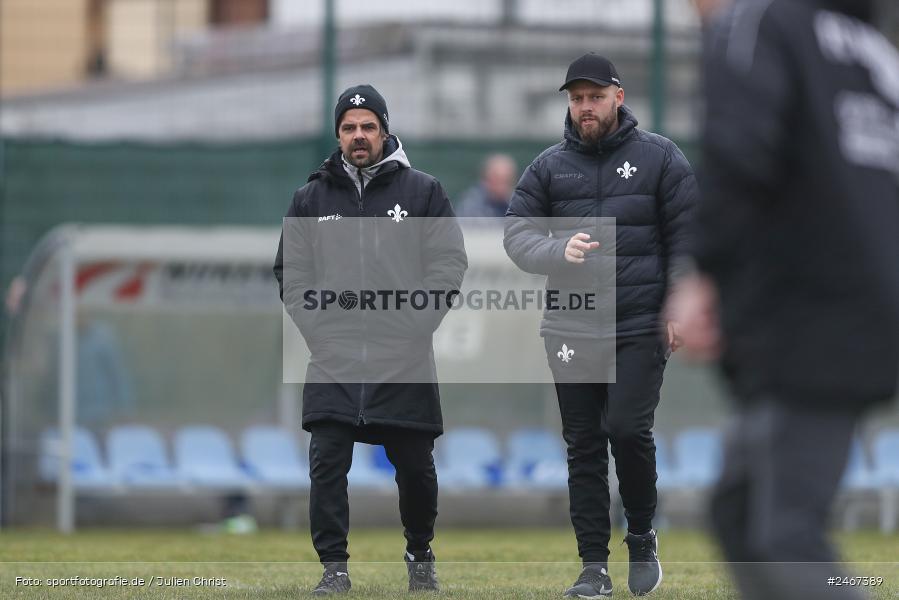 sport, action, SVD, SV Darmstadt 98 (U21), Mairec-Arena, Lotto Hessenliga, HFV, Fussball, FCB, FC Bayern Alzenau, Alzenau, 22.02.2025 - Bild-ID: 2467389