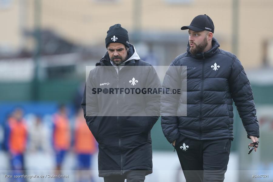 sport, action, SVD, SV Darmstadt 98 (U21), Mairec-Arena, Lotto Hessenliga, HFV, Fussball, FCB, FC Bayern Alzenau, Alzenau, 22.02.2025 - Bild-ID: 2467391