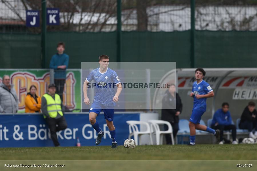 sport, action, SVD, SV Darmstadt 98 (U21), Mairec-Arena, Lotto Hessenliga, HFV, Fussball, FCB, FC Bayern Alzenau, Alzenau, 22.02.2025 - Bild-ID: 2467407