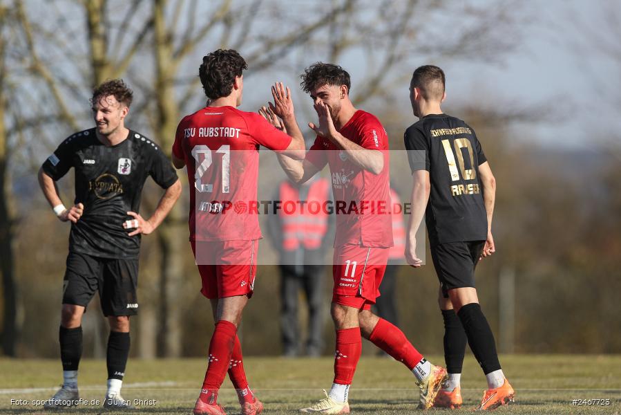 sport, action, TSV Schwaben Augsburg, TSV Aubstadt, TSV, Regionalliga Bayern, NGN-Arena, Fussball, BFV, Aubstadt, AUB, 23.02.2025, 22. Spieltag - Bild-ID: 2467723