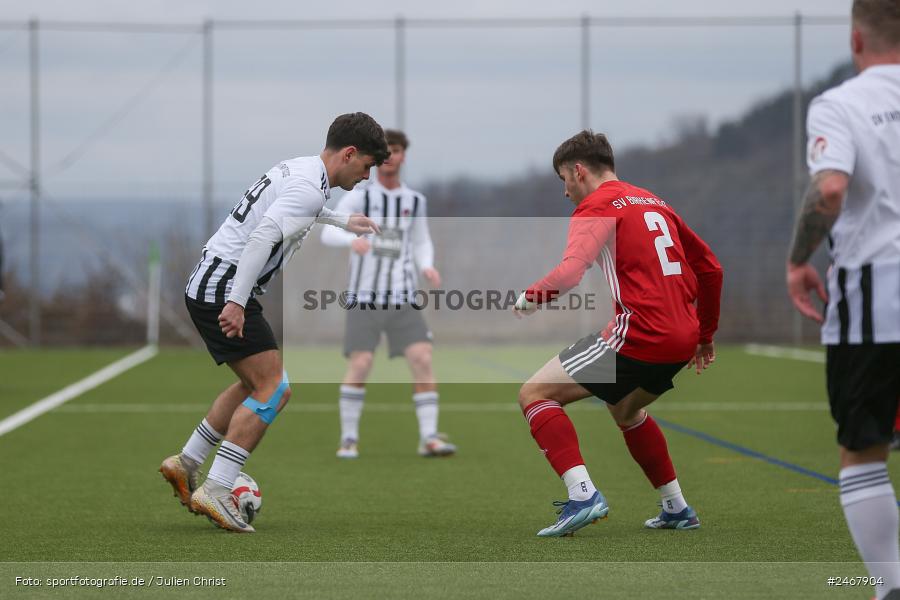 Sportplatz, Thüngersheim, 01.03.2025, sport, action, BFV, Fussball, Freundschaftsepiele, Landesliga Odenwald, Bezirksliga Unterfranken West, SV Eintracht Nassig, SV Birkenfeld - Bild-ID: 2467904