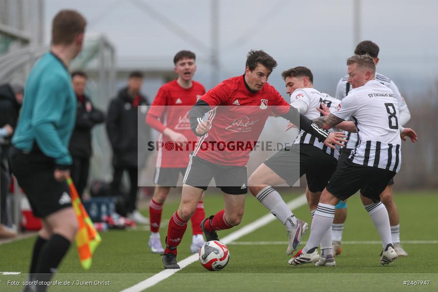 Sportplatz, Thüngersheim, 01.03.2025, sport, action, BFV, Fussball, Freundschaftsepiele, Landesliga Odenwald, Bezirksliga Unterfranken West, SV Eintracht Nassig, SV Birkenfeld - Bild-ID: 2467947