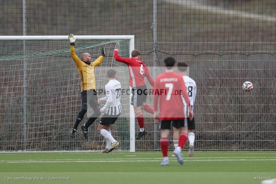 Sportplatz, Thüngersheim, 01.03.2025, sport, action, BFV, Fussball, Freundschaftsepiele, Landesliga Odenwald, Bezirksliga Unterfranken West, SV Eintracht Nassig, SV Birkenfeld - Bild-ID: 2467963