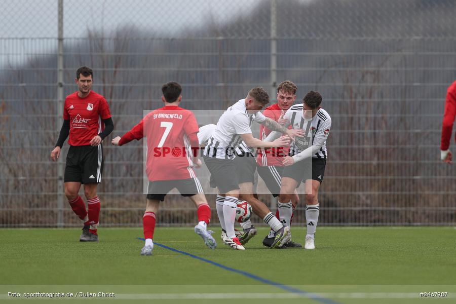 Sportplatz, Thüngersheim, 01.03.2025, sport, action, BFV, Fussball, Freundschaftsepiele, Landesliga Odenwald, Bezirksliga Unterfranken West, SV Eintracht Nassig, SV Birkenfeld - Bild-ID: 2467987