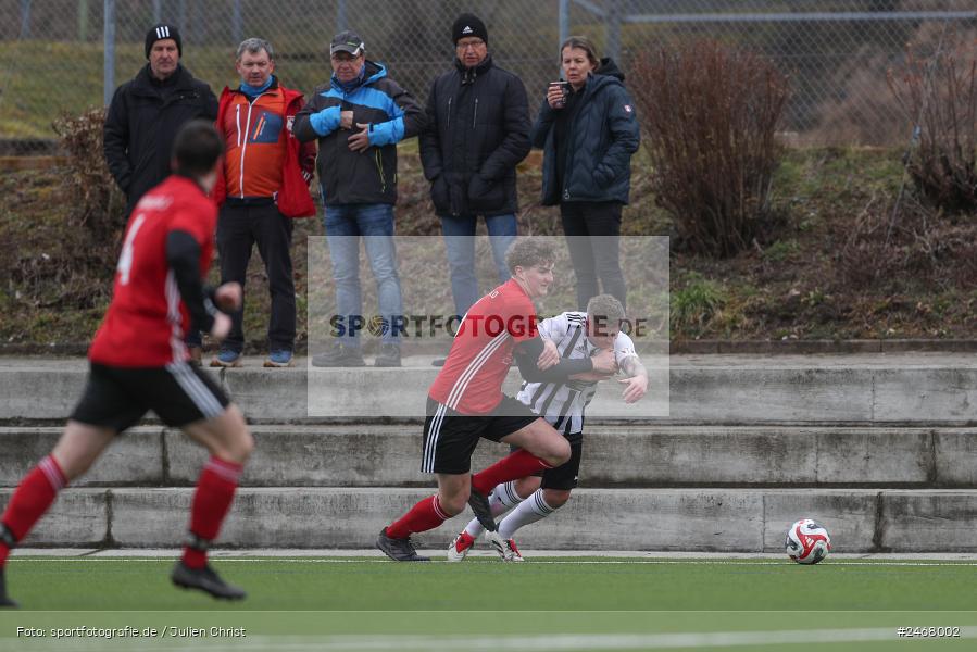 Sportplatz, Thüngersheim, 01.03.2025, sport, action, BFV, Fussball, Freundschaftsepiele, Landesliga Odenwald, Bezirksliga Unterfranken West, SV Eintracht Nassig, SV Birkenfeld - Bild-ID: 2468002