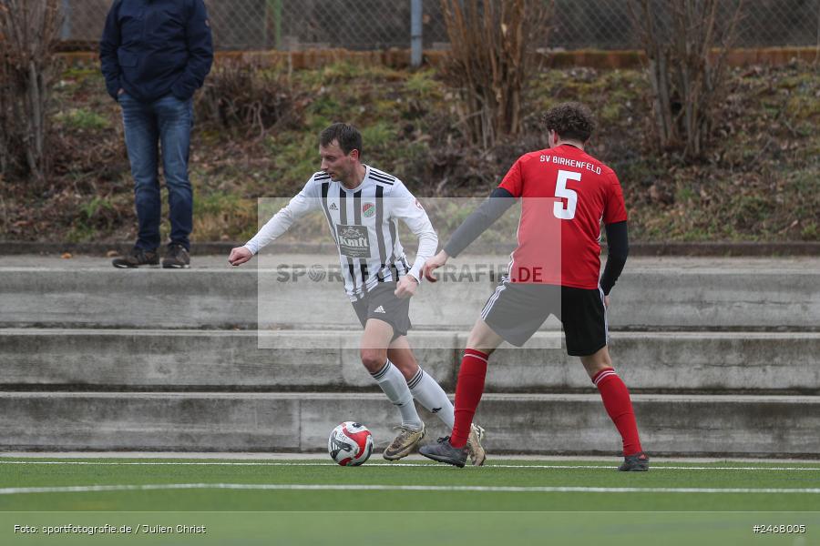 Sportplatz, Thüngersheim, 01.03.2025, sport, action, BFV, Fussball, Freundschaftsepiele, Landesliga Odenwald, Bezirksliga Unterfranken West, SV Eintracht Nassig, SV Birkenfeld - Bild-ID: 2468005