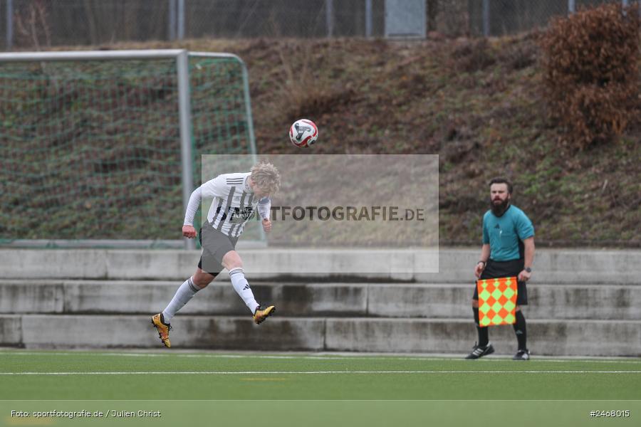 Sportplatz, Thüngersheim, 01.03.2025, sport, action, BFV, Fussball, Freundschaftsepiele, Landesliga Odenwald, Bezirksliga Unterfranken West, SV Eintracht Nassig, SV Birkenfeld - Bild-ID: 2468015