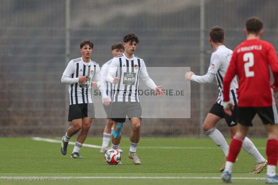 Sportplatz, Thüngersheim, 01.03.2025, sport, action, BFV, Fussball, Freundschaftsepiele, Landesliga Odenwald, Bezirksliga Unterfranken West, SV Eintracht Nassig, SV Birkenfeld - Bild-ID: 2468018