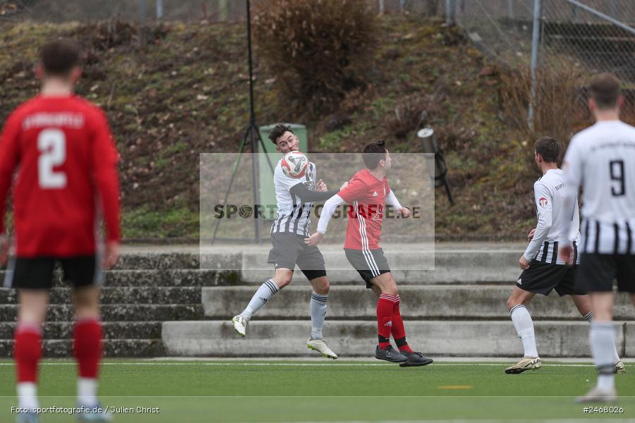 Sportplatz, Thüngersheim, 01.03.2025, sport, action, BFV, Fussball, Freundschaftsepiele, Landesliga Odenwald, Bezirksliga Unterfranken West, SV Eintracht Nassig, SV Birkenfeld - Bild-ID: 2468026