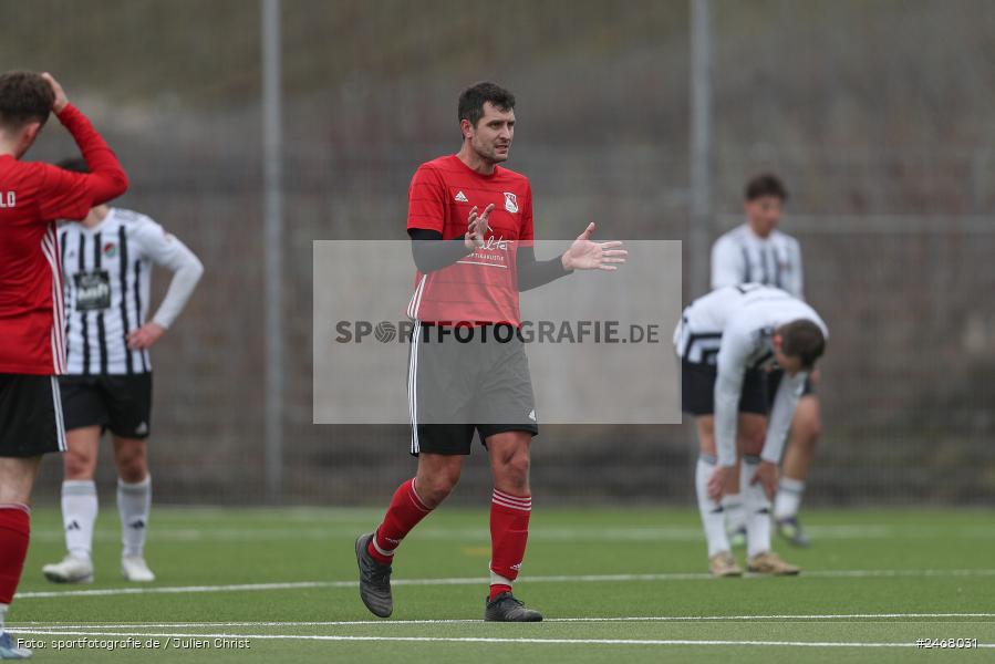 Sportplatz, Thüngersheim, 01.03.2025, sport, action, BFV, Fussball, Freundschaftsepiele, Landesliga Odenwald, Bezirksliga Unterfranken West, SV Eintracht Nassig, SV Birkenfeld - Bild-ID: 2468031