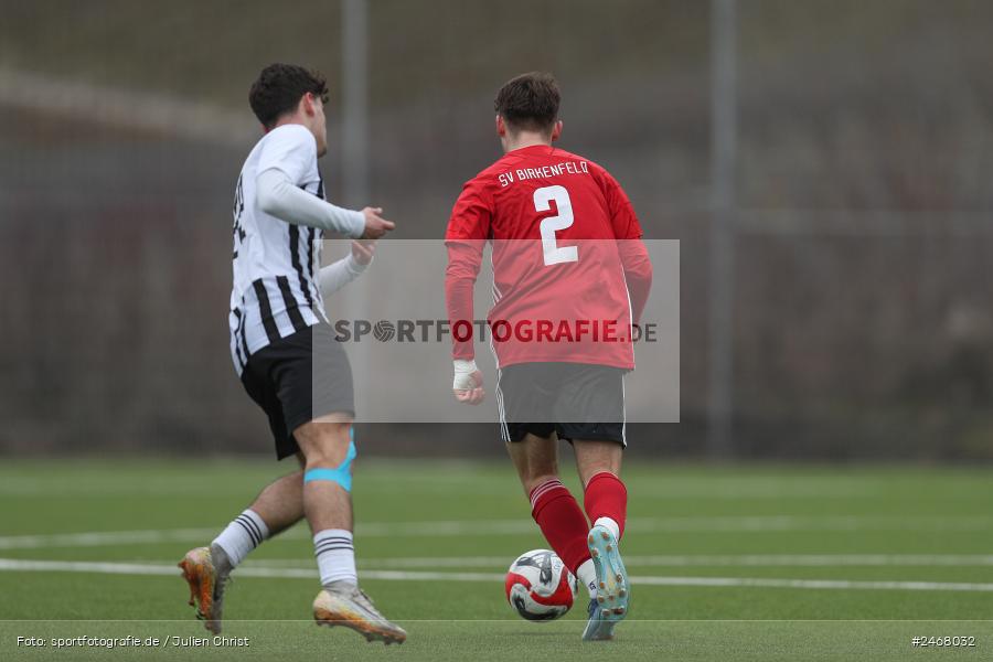 Sportplatz, Thüngersheim, 01.03.2025, sport, action, BFV, Fussball, Freundschaftsepiele, Landesliga Odenwald, Bezirksliga Unterfranken West, SV Eintracht Nassig, SV Birkenfeld - Bild-ID: 2468032