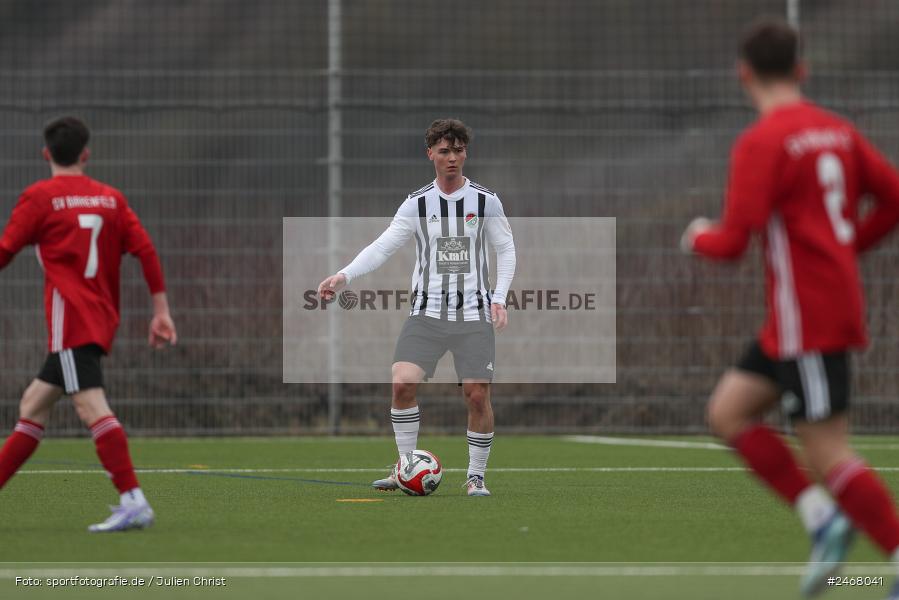Sportplatz, Thüngersheim, 01.03.2025, sport, action, BFV, Fussball, Freundschaftsepiele, Landesliga Odenwald, Bezirksliga Unterfranken West, SV Eintracht Nassig, SV Birkenfeld - Bild-ID: 2468041
