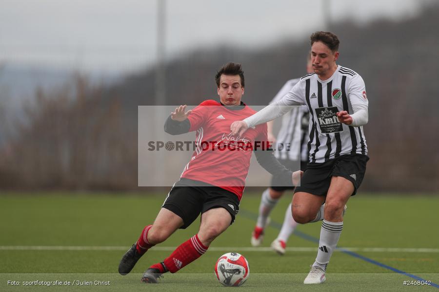 Sportplatz, Thüngersheim, 01.03.2025, sport, action, BFV, Fussball, Freundschaftsepiele, Landesliga Odenwald, Bezirksliga Unterfranken West, SV Eintracht Nassig, SV Birkenfeld - Bild-ID: 2468042