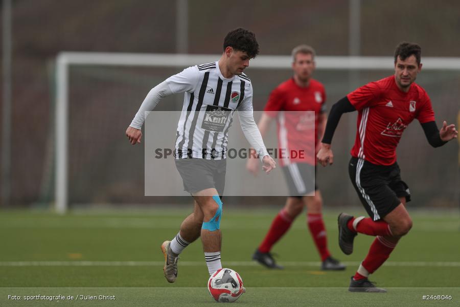 Sportplatz, Thüngersheim, 01.03.2025, sport, action, BFV, Fussball, Freundschaftsepiele, Landesliga Odenwald, Bezirksliga Unterfranken West, SV Eintracht Nassig, SV Birkenfeld - Bild-ID: 2468046