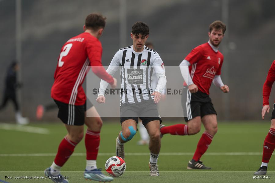 Sportplatz, Thüngersheim, 01.03.2025, sport, action, BFV, Fussball, Freundschaftsepiele, Landesliga Odenwald, Bezirksliga Unterfranken West, SV Eintracht Nassig, SV Birkenfeld - Bild-ID: 2468047