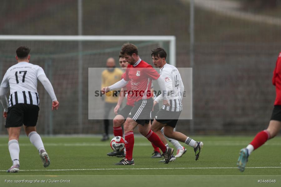 Sportplatz, Thüngersheim, 01.03.2025, sport, action, BFV, Fussball, Freundschaftsepiele, Landesliga Odenwald, Bezirksliga Unterfranken West, SV Eintracht Nassig, SV Birkenfeld - Bild-ID: 2468048