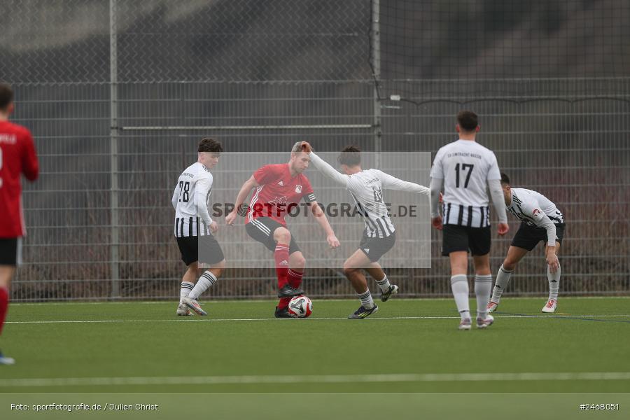 Sportplatz, Thüngersheim, 01.03.2025, sport, action, BFV, Fussball, Freundschaftsepiele, Landesliga Odenwald, Bezirksliga Unterfranken West, SV Eintracht Nassig, SV Birkenfeld - Bild-ID: 2468051