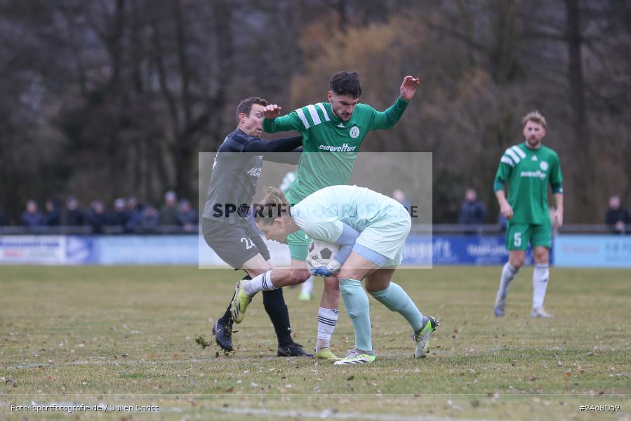 Sportplatz, Karlburg, 01.03.2025, sport, action, BFV, Fussball, 23. Spieltag, Bayernliga Nord, SVF, TSV, SV Fortuna Regensburg, TSV Karlburg - Bild-ID: 2468059
