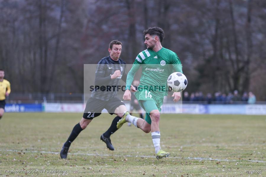 Sportplatz, Karlburg, 01.03.2025, sport, action, BFV, Fussball, 23. Spieltag, Bayernliga Nord, SVF, TSV, SV Fortuna Regensburg, TSV Karlburg - Bild-ID: 2468061