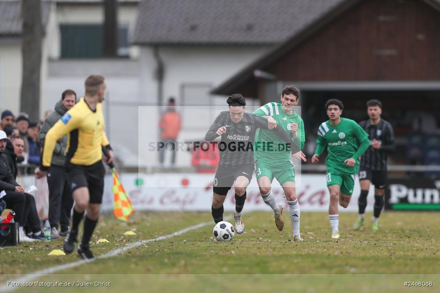 Sportplatz, Karlburg, 01.03.2025, sport, action, BFV, Fussball, 23. Spieltag, Bayernliga Nord, SVF, TSV, SV Fortuna Regensburg, TSV Karlburg - Bild-ID: 2468068
