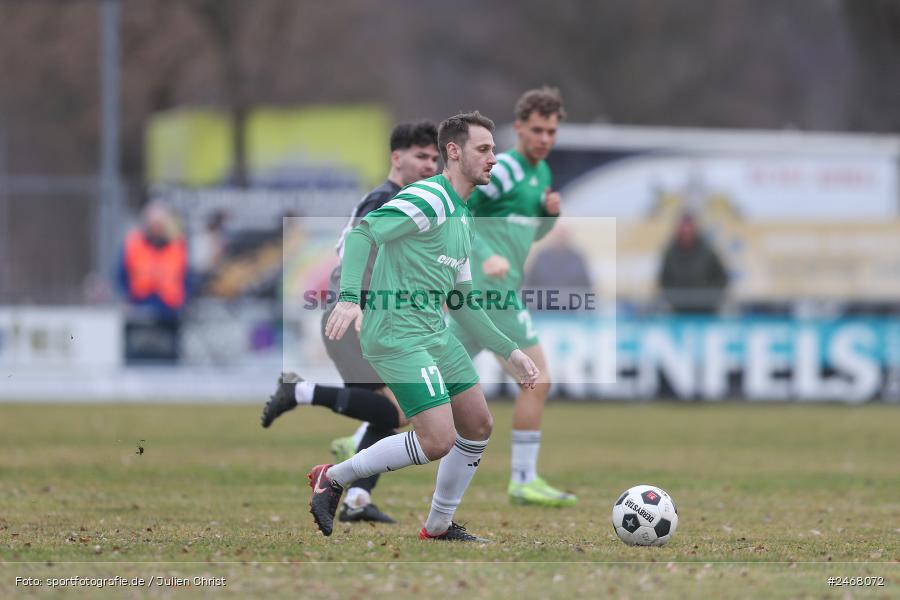 Sportplatz, Karlburg, 01.03.2025, sport, action, BFV, Fussball, 23. Spieltag, Bayernliga Nord, SVF, TSV, SV Fortuna Regensburg, TSV Karlburg - Bild-ID: 2468072