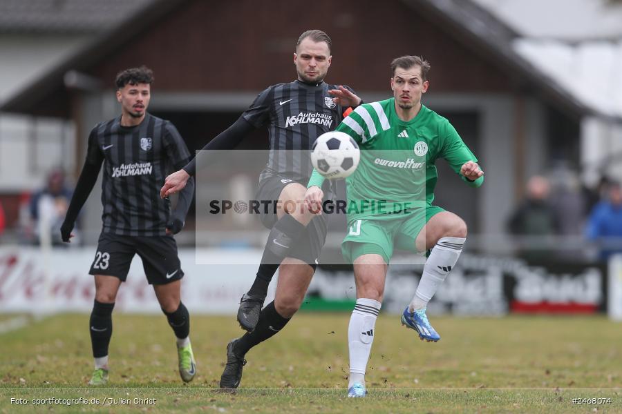Sportplatz, Karlburg, 01.03.2025, sport, action, BFV, Fussball, 23. Spieltag, Bayernliga Nord, SVF, TSV, SV Fortuna Regensburg, TSV Karlburg - Bild-ID: 2468074