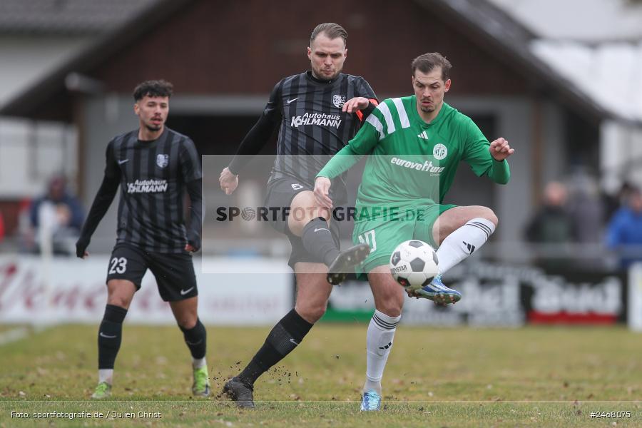 Sportplatz, Karlburg, 01.03.2025, sport, action, BFV, Fussball, 23. Spieltag, Bayernliga Nord, SVF, TSV, SV Fortuna Regensburg, TSV Karlburg - Bild-ID: 2468075