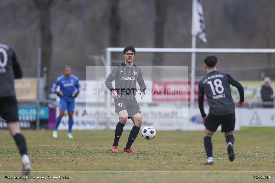 Sportplatz, Karlburg, 01.03.2025, sport, action, BFV, Fussball, 23. Spieltag, Bayernliga Nord, SVF, TSV, SV Fortuna Regensburg, TSV Karlburg - Bild-ID: 2468081