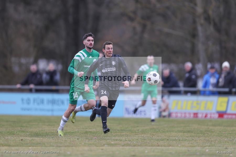 Sportplatz, Karlburg, 01.03.2025, sport, action, BFV, Fussball, 23. Spieltag, Bayernliga Nord, SVF, TSV, SV Fortuna Regensburg, TSV Karlburg - Bild-ID: 2468082
