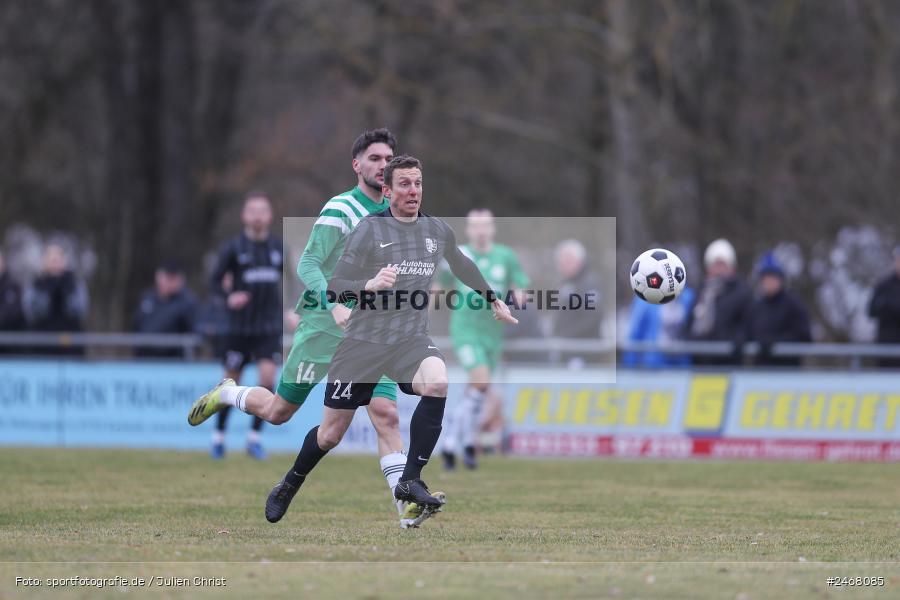 Sportplatz, Karlburg, 01.03.2025, sport, action, BFV, Fussball, 23. Spieltag, Bayernliga Nord, SVF, TSV, SV Fortuna Regensburg, TSV Karlburg - Bild-ID: 2468085