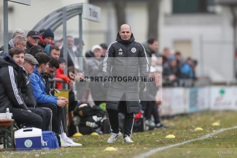 Sportplatz, Karlburg, 01.03.2025, sport, action, BFV, Fussball, 23. Spieltag, Bayernliga Nord, SVF, TSV, SV Fortuna Regensburg, TSV Karlburg - Bild-ID: 2468092