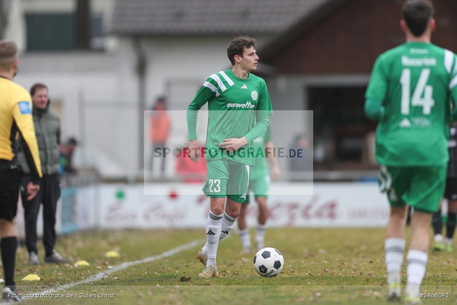 Sportplatz, Karlburg, 01.03.2025, sport, action, BFV, Fussball, 23. Spieltag, Bayernliga Nord, SVF, TSV, SV Fortuna Regensburg, TSV Karlburg - Bild-ID: 2468093