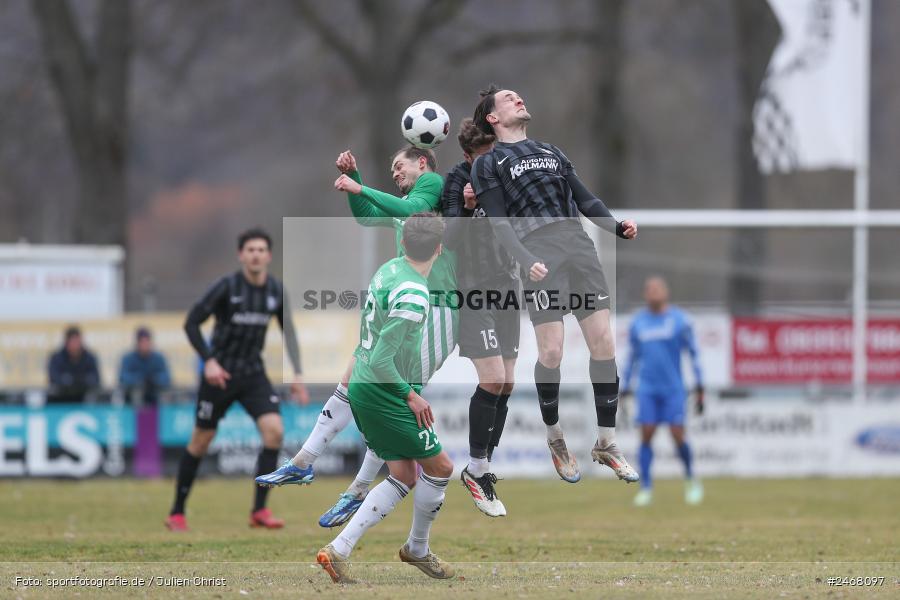 Sportplatz, Karlburg, 01.03.2025, sport, action, BFV, Fussball, 23. Spieltag, Bayernliga Nord, SVF, TSV, SV Fortuna Regensburg, TSV Karlburg - Bild-ID: 2468097