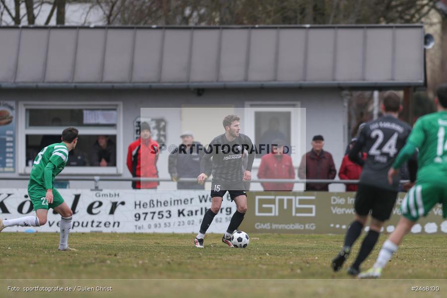 Sportplatz, Karlburg, 01.03.2025, sport, action, BFV, Fussball, 23. Spieltag, Bayernliga Nord, SVF, TSV, SV Fortuna Regensburg, TSV Karlburg - Bild-ID: 2468100
