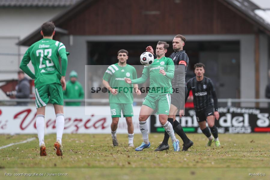 Sportplatz, Karlburg, 01.03.2025, sport, action, BFV, Fussball, 23. Spieltag, Bayernliga Nord, SVF, TSV, SV Fortuna Regensburg, TSV Karlburg - Bild-ID: 2468126